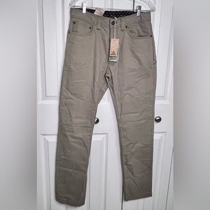 Men's PrAna Dark Khaki Pants NWT 32x32